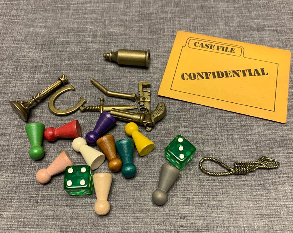 Replacement Parts - CLUE - Master Detective Series - Please See Photos